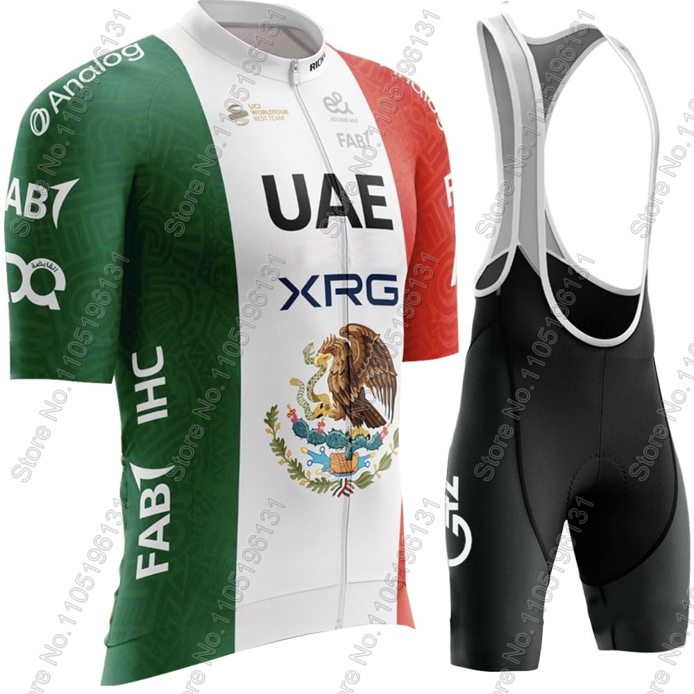 Summer Clothing Sale Men - UAE Mexico 2026 Team Cycling Jersey