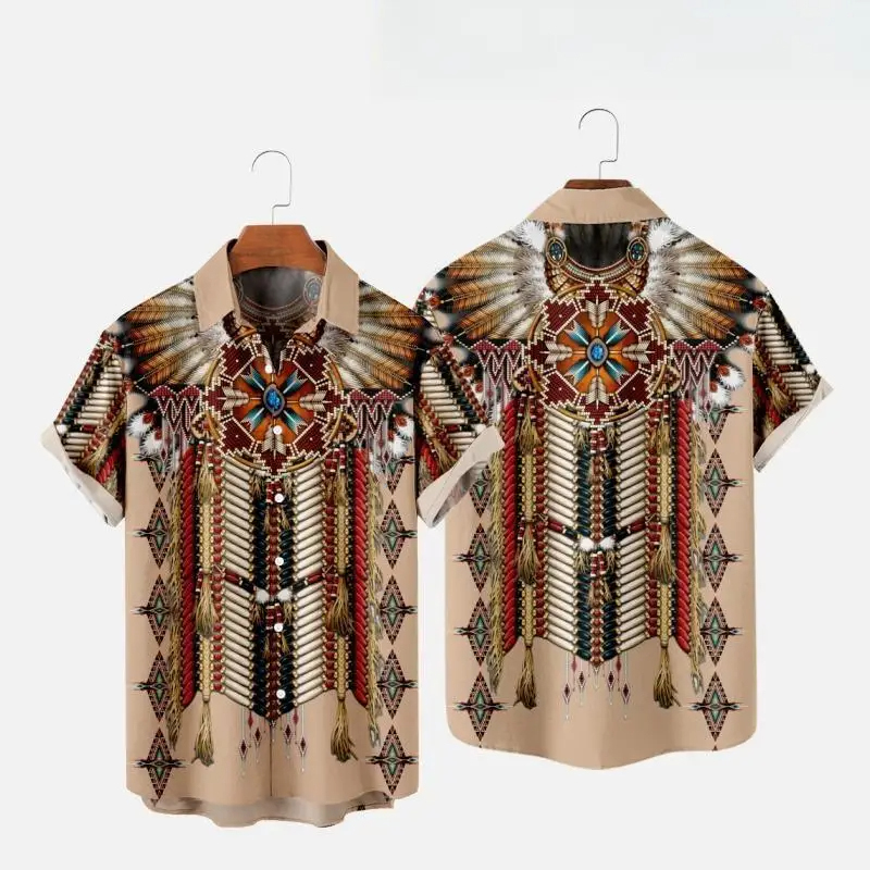 Indian Summer Vintage Clothing - Indian Ethnic Style 3D Print Beach