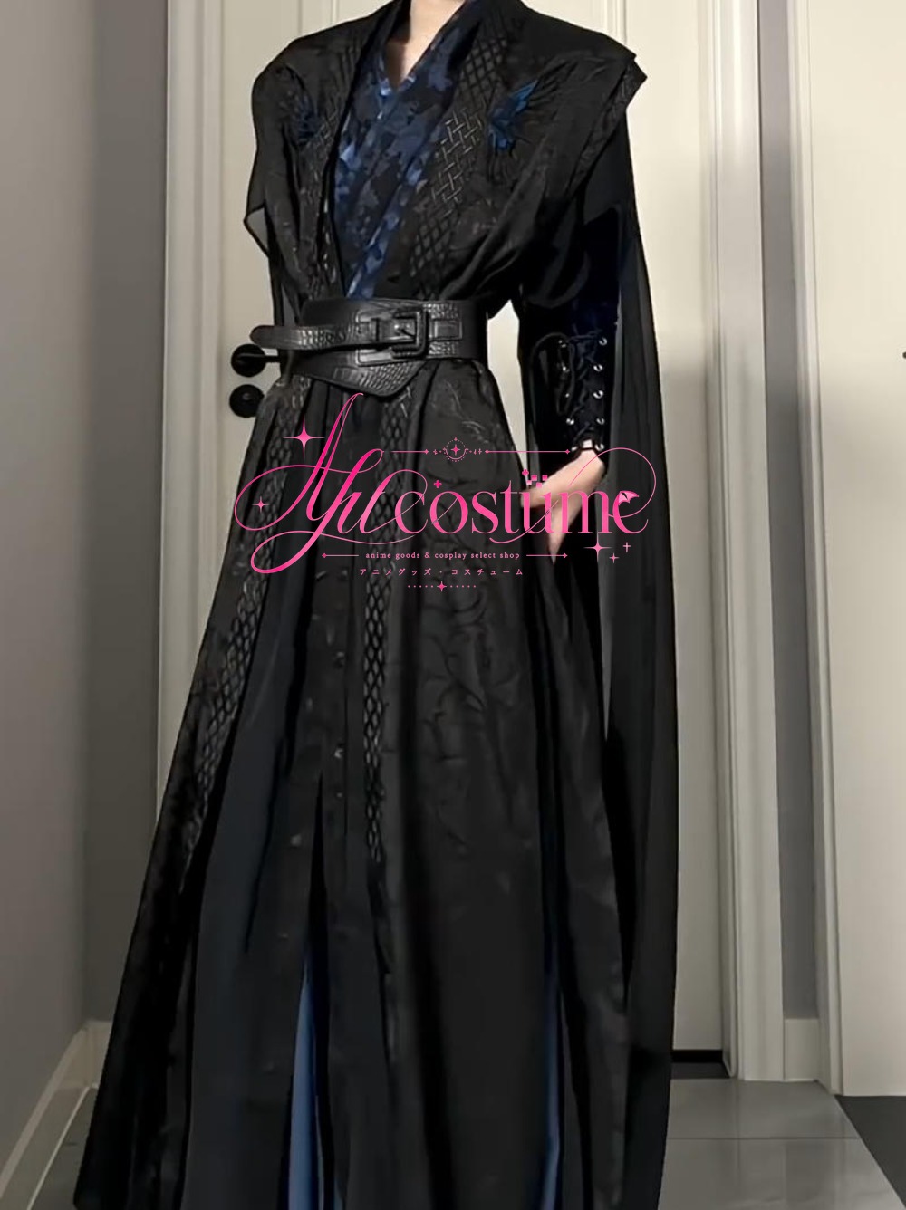 Japan Summer Festival Clothing - Chinese Wuxia Hanfu Outfit Unisex Slim