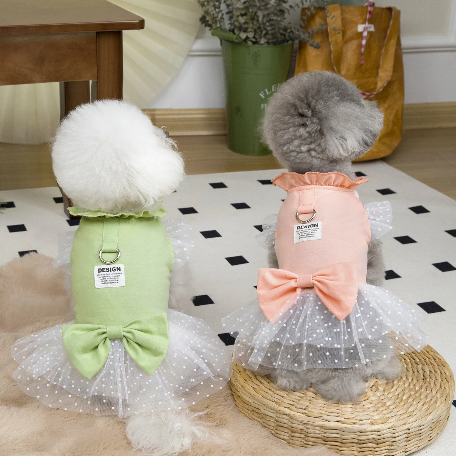 Summer Loving Clothing - Cute Dog Summer Dress Cat Lace