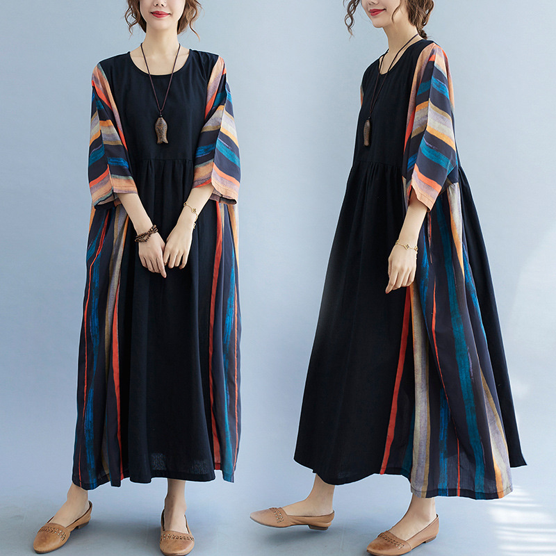 Indian Summer Vintage Clothing - Indian Pakistani Dress Women Bohemian Style