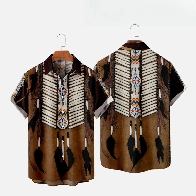 Indian Summer Vintage Clothing - Indian Ethnic Style 3D Print Beach