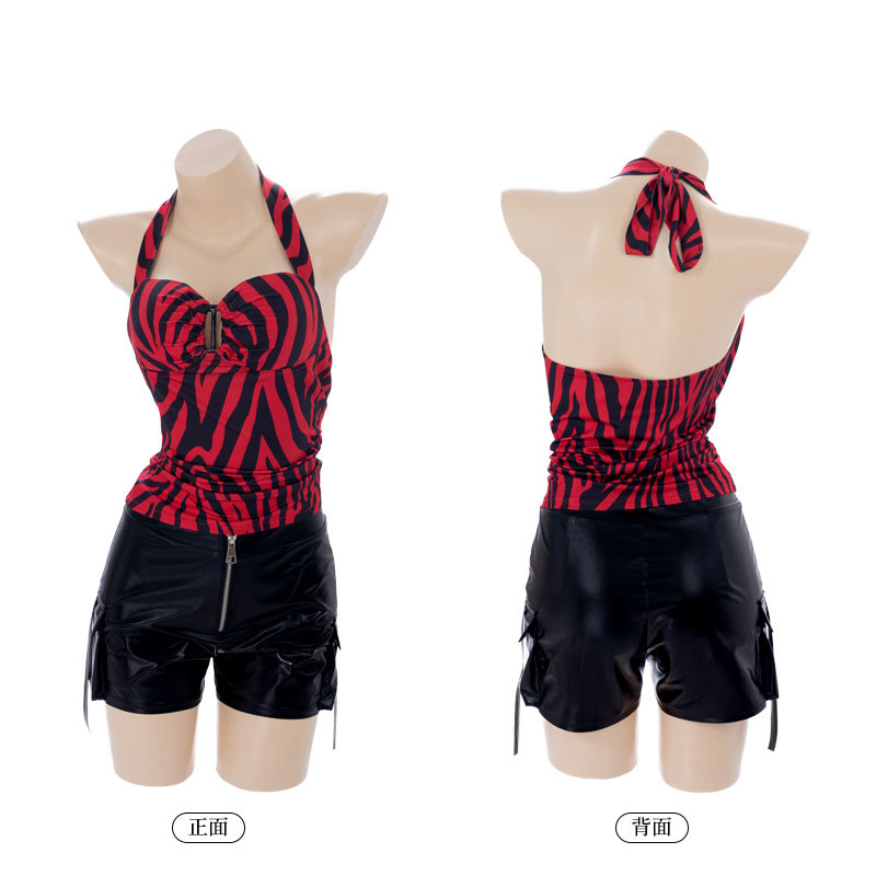 Halter Neck Top - Obsession Nikki Halter Top Cosplay Women