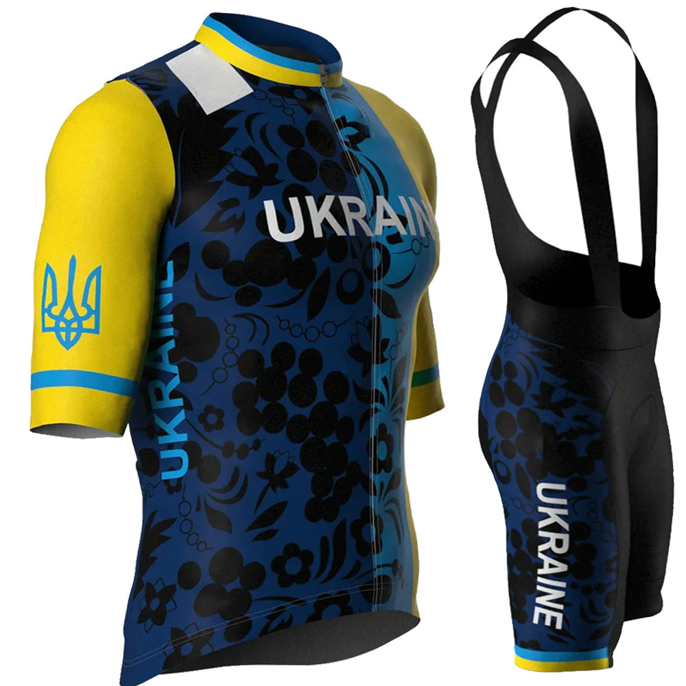 Summer Clothing Sale Men - Ukraine National Team 2026 Cycling Jersey