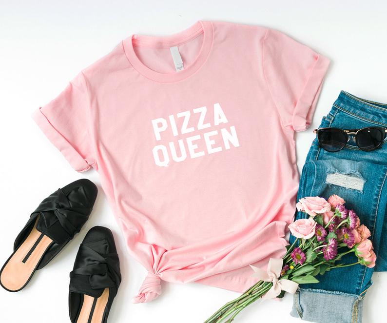 Summer Clothing Drop - Sugarbaby New Arrival Pizza queen T-shirt