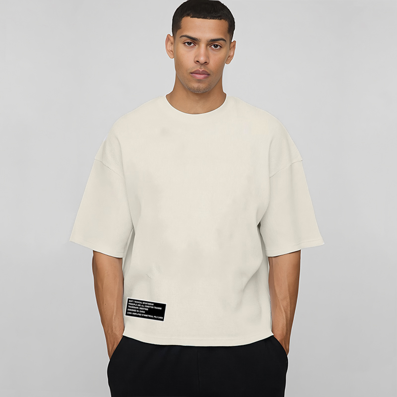 Oversized Boxy Fit Dropped Sho - Summer Clothing Drop ulasan dan harga