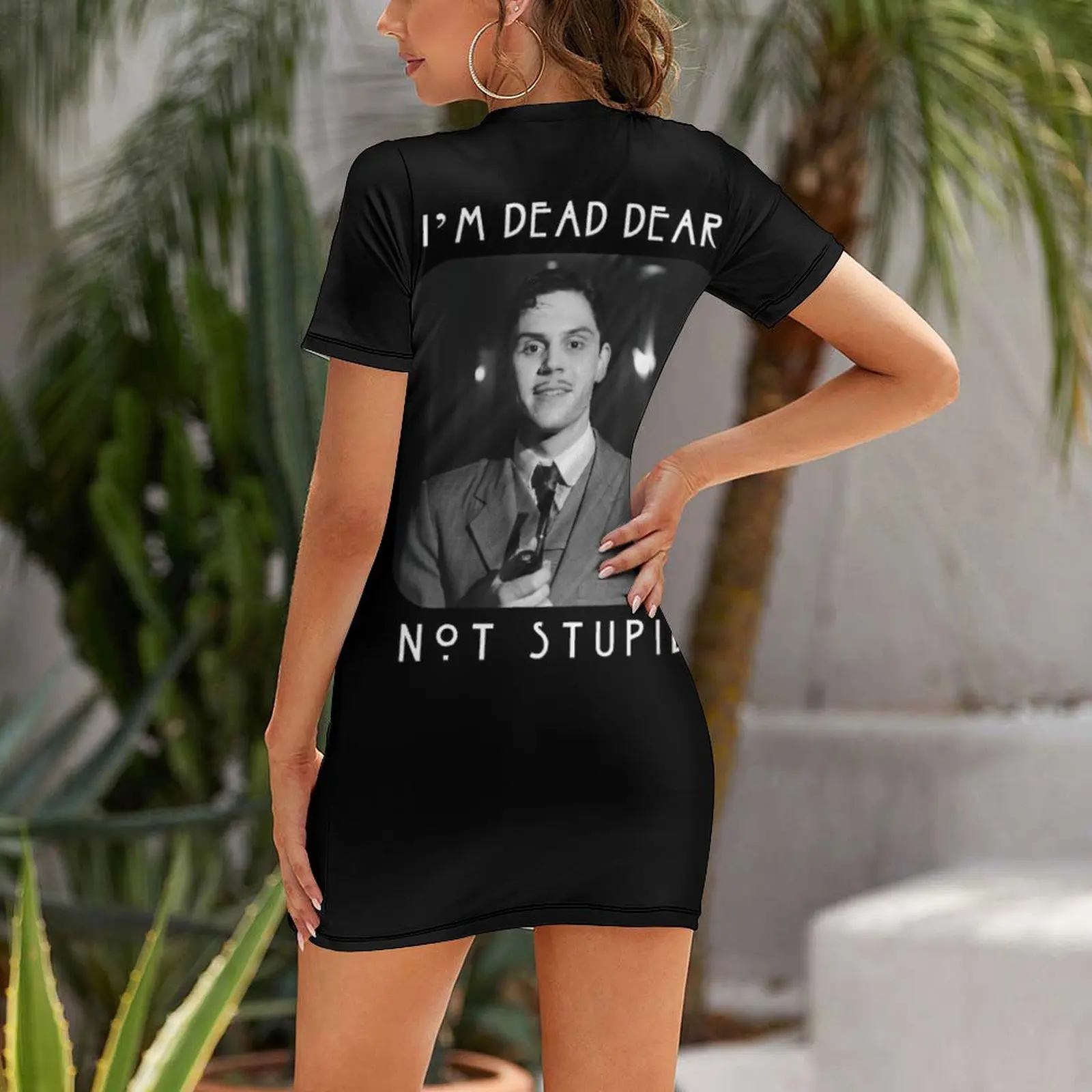 I'm Dead Dear, Not Stupid Hote - Summer Clothing Quotes ulasan dan harga