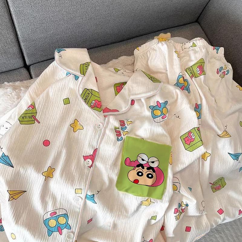 2Pcs Summer Crayon Shinchan Ch - Summer Away Clothing ulasan dan harga