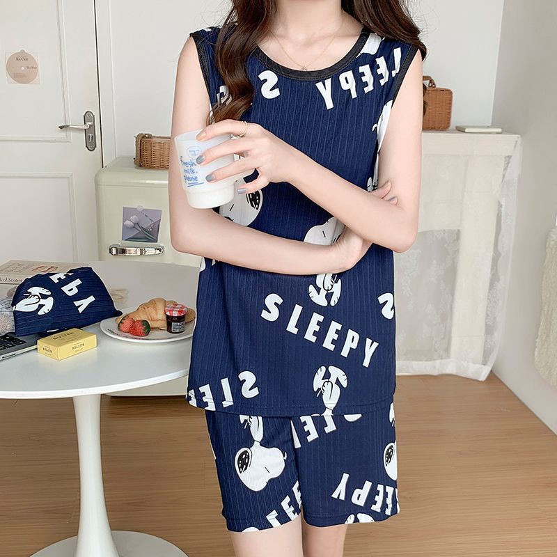 Cartoon Snoopy Summer Pajama S - Summer Away Clothing ulasan dan harga