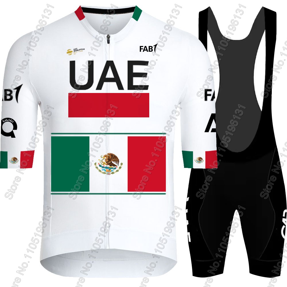 UAE Mexico 2026 Team Cycling J - Summer Clothing Sale Men ulasan dan harga