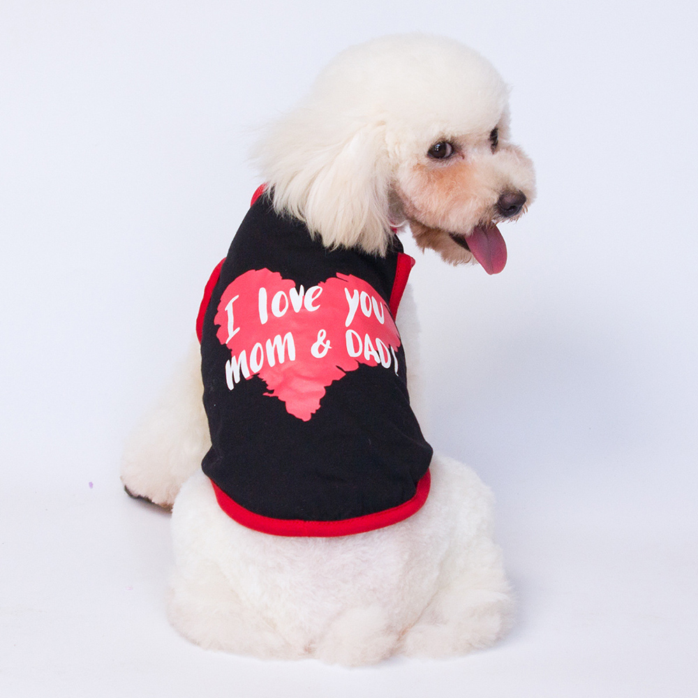 Lovely Puppy Cat Dog Sleeveles - Summer Loving Clothing ulasan dan harga