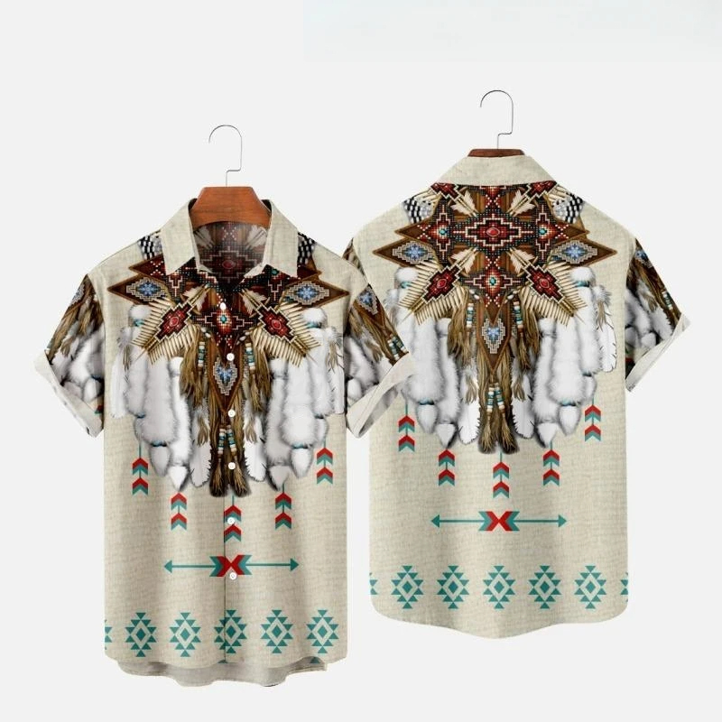 Indian Ethnic Style 3D Print B - Indian Summer Vintage Clothing ulasan dan harga