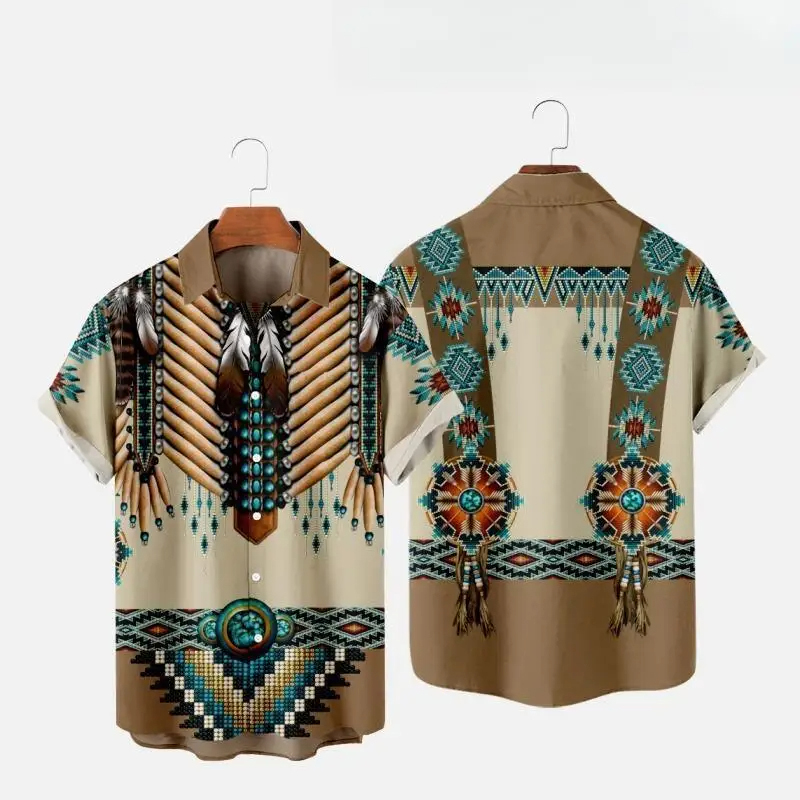 Indian Ethnic Style 3D Print B - Indian Summer Vintage Clothing ulasan dan harga