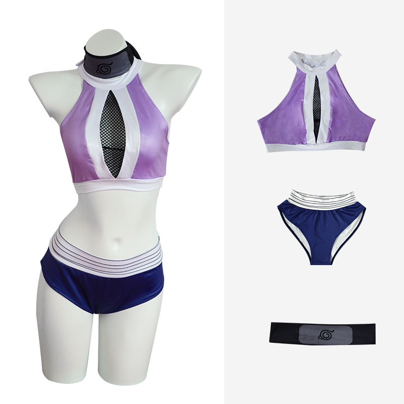 2 Styles Women Anime Style Bik - Halter Neck Top ulasan dan harga