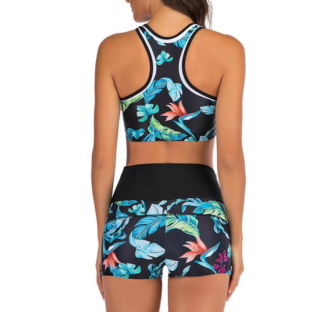 Y2K Bikini Woman Tankini With  - Halter Neck Top ulasan dan harga