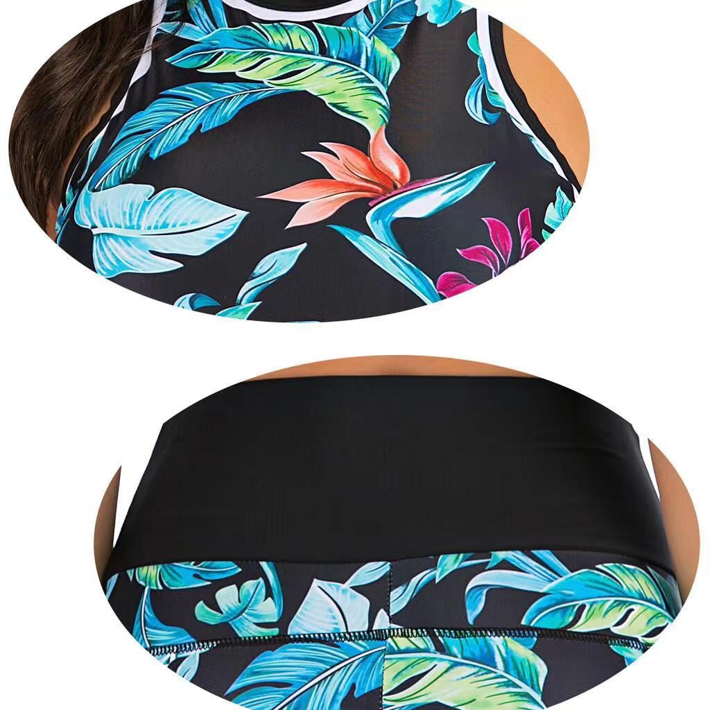 Y2K Bikini Woman Tankini With  - Halter Neck Top ulasan dan harga