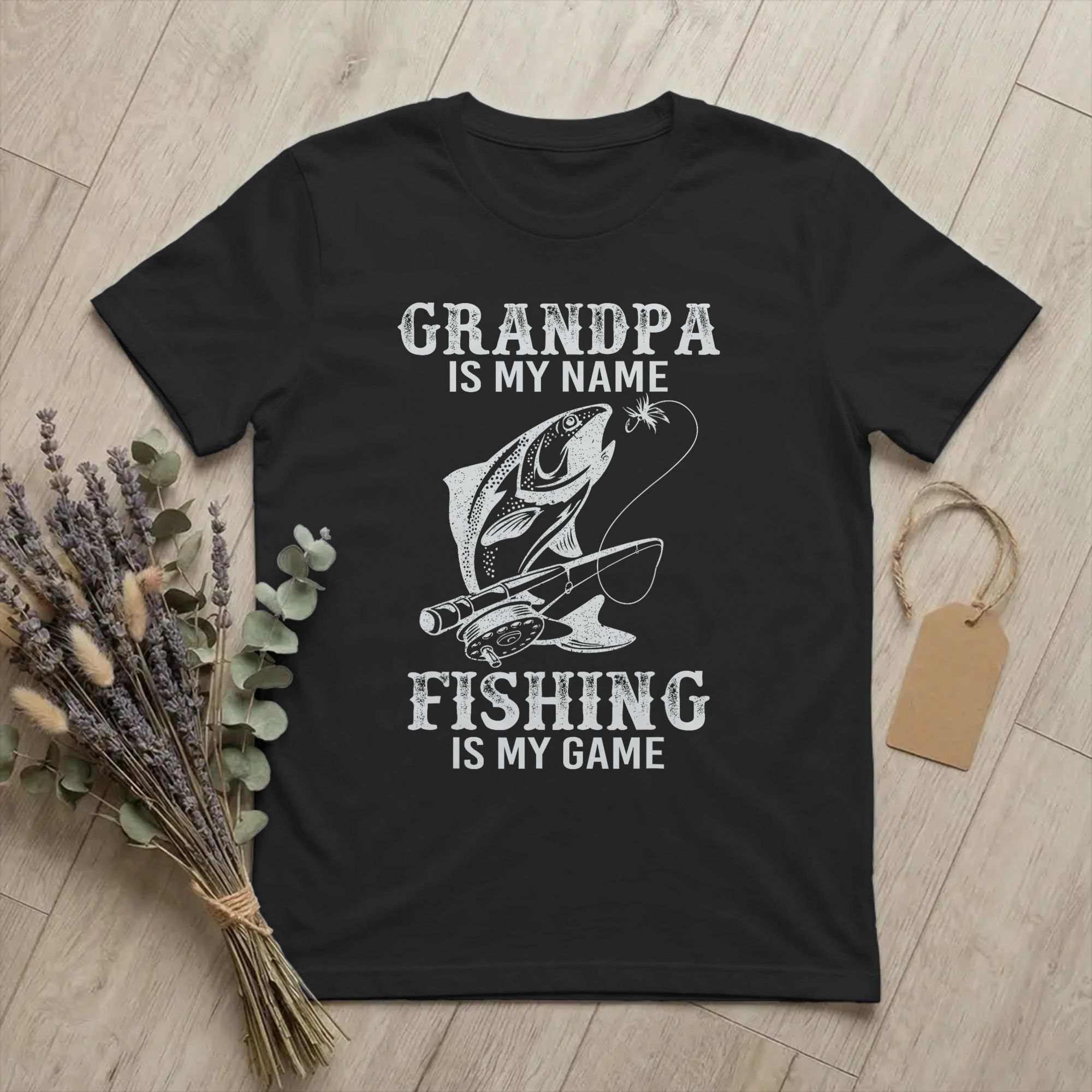 Casual Grandpa is My Name Fish - Summer Clothing Name Ideas ulasan dan harga