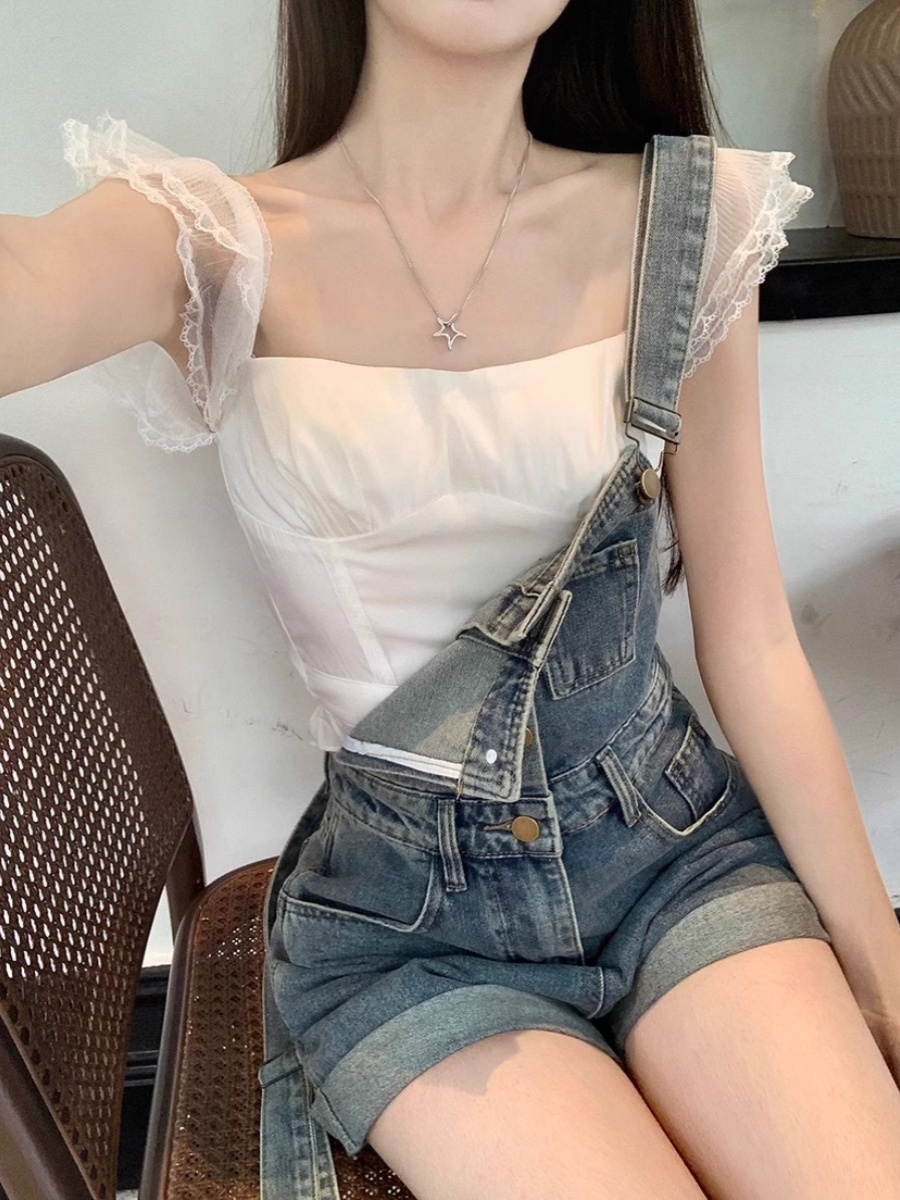 Rompers Women Solid Suspenders - Summer Loving Clothing ulasan dan harga