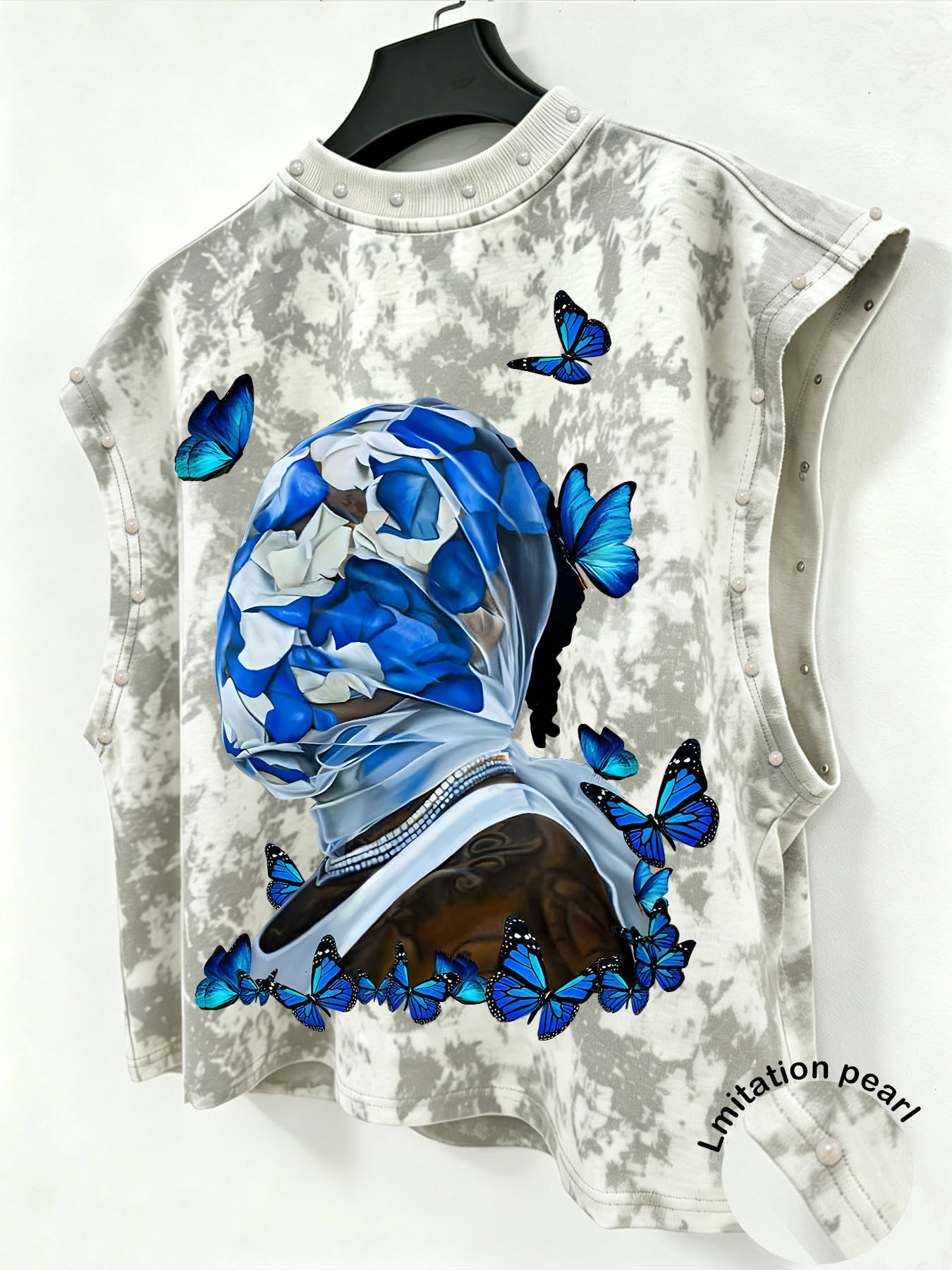 Men Tie Dye Sleeveless Tank To - Summer Rose Clothing ulasan dan harga