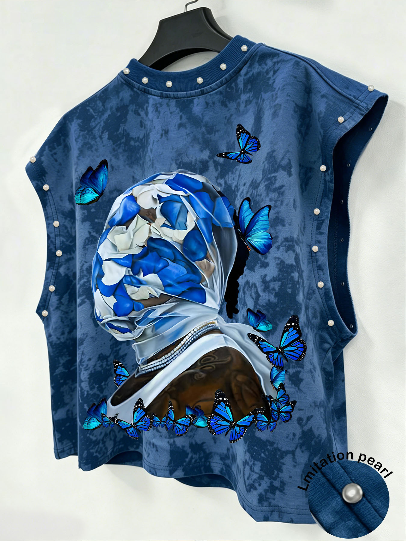 Men Tie Dye Sleeveless Tank To - Summer Rose Clothing ulasan dan harga