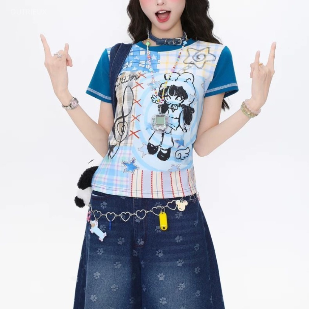 Lovely Sweet Japanese Print T- - Summer Loving Clothing ulasan dan harga
