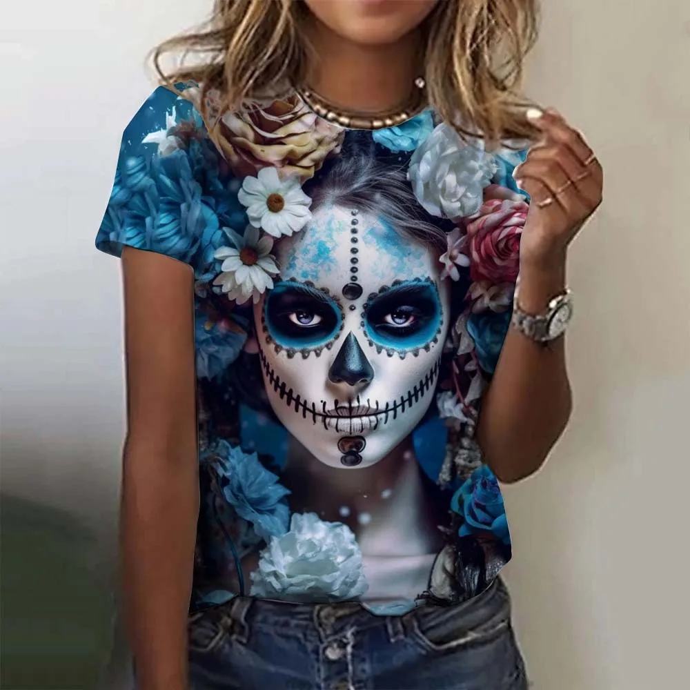 Mexican Day of the Dead Women' - Summer Rose Clothing ulasan dan harga