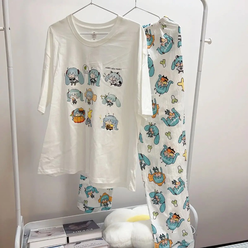 New Hatsune Miku pajamas summe - Japan Summer Festival Clothing ulasan dan harga
