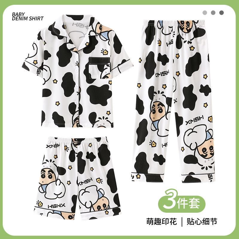 Crayon Shin-Chan 3Pcs Pajama S - Summer Away Clothing ulasan dan harga