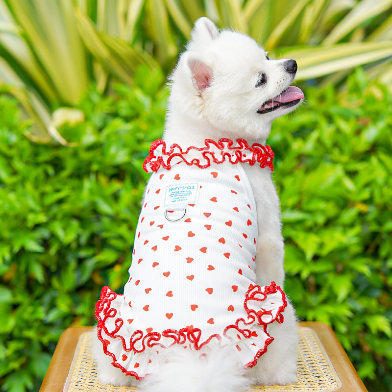 Fashion Floral Dog Dress Dog S - Summer Loving Clothing ulasan dan harga