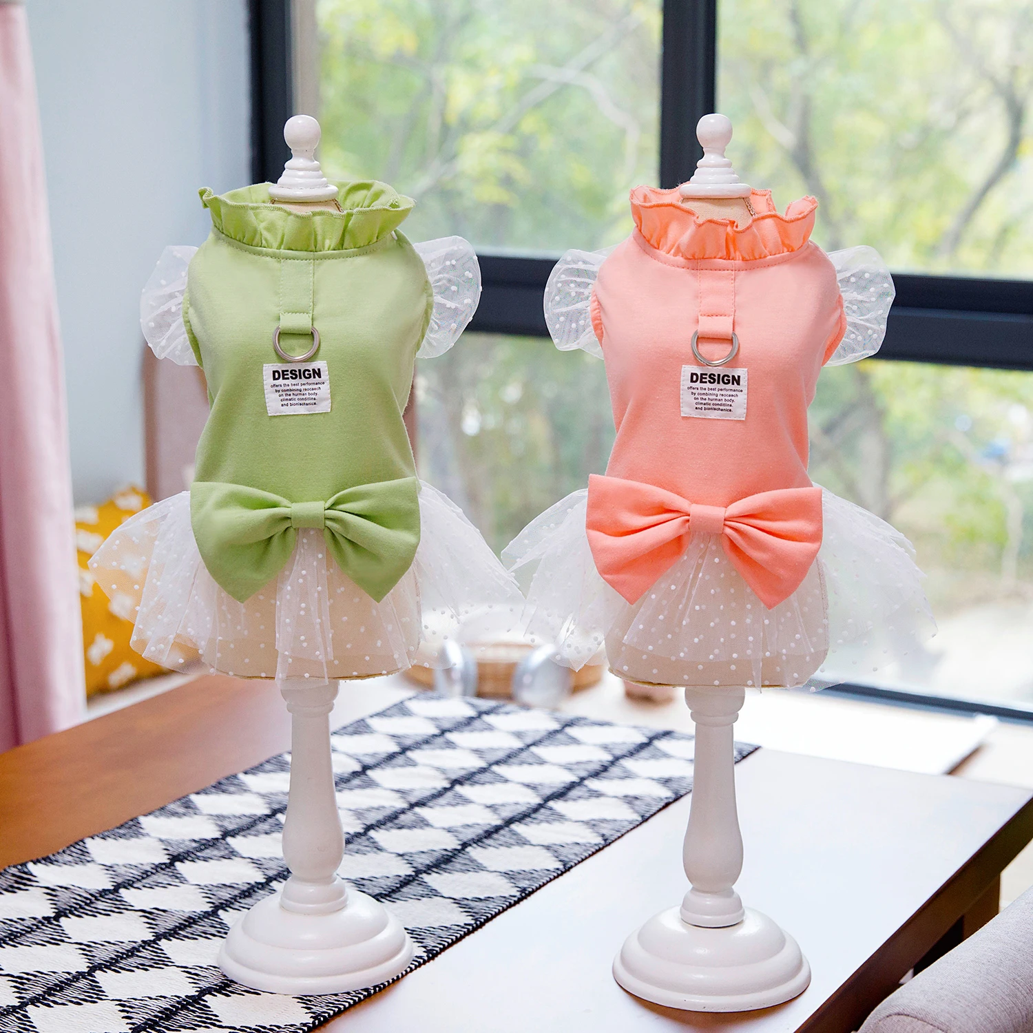 Cute Dog Summer Dress Cat Lace - Summer Loving Clothing ulasan dan harga