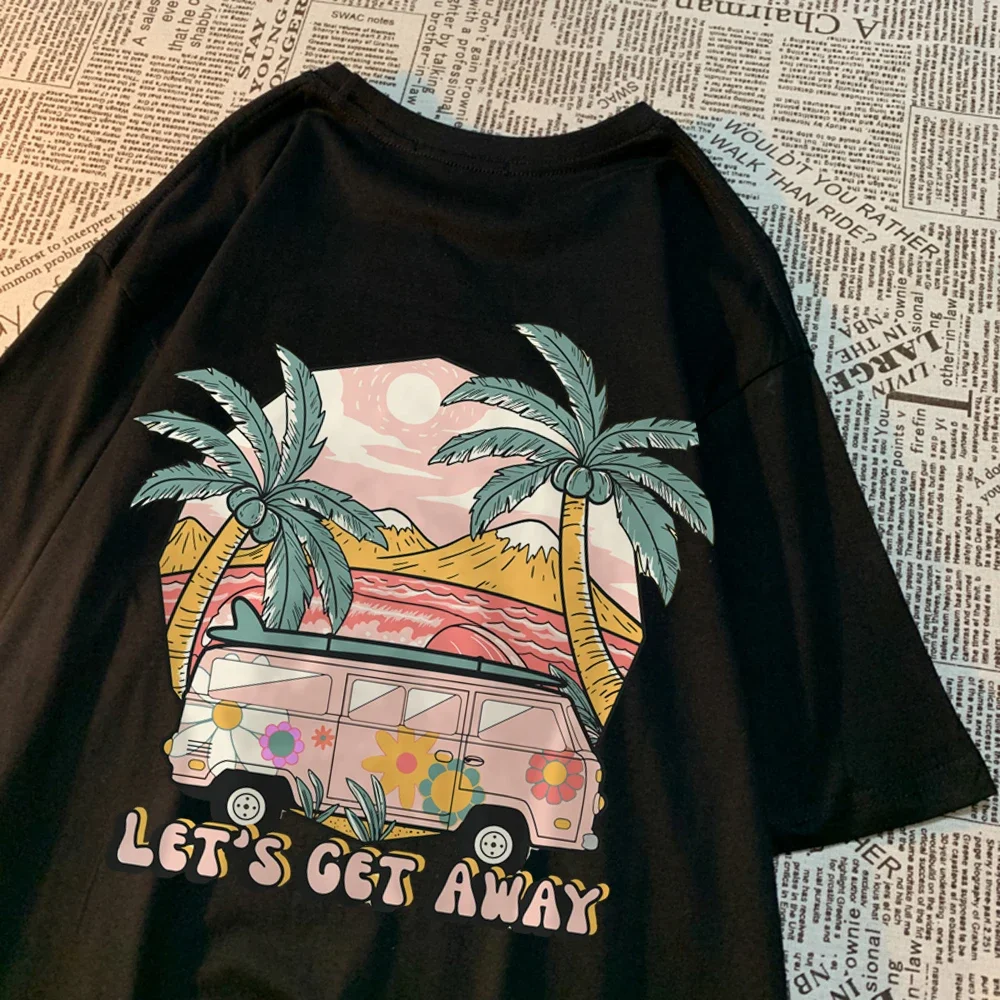 Let'S Get Away Take The Bus Go - Summer Away Clothing ulasan dan harga