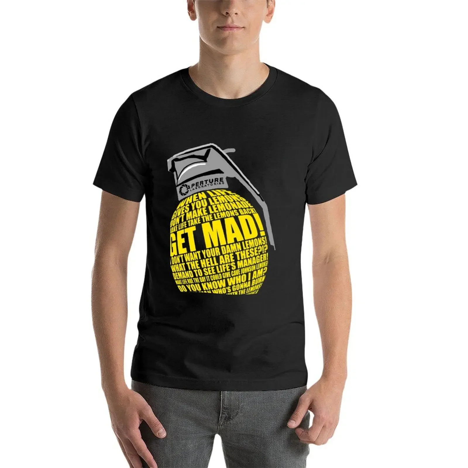 Portal 2 Cave Johnson Combusti - Summer Clothing Quotes ulasan dan harga