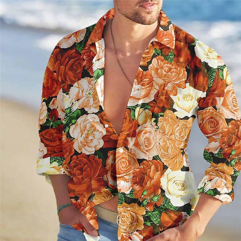 2023 men's shirt fashion trend - Summer Rose Clothing ulasan dan harga