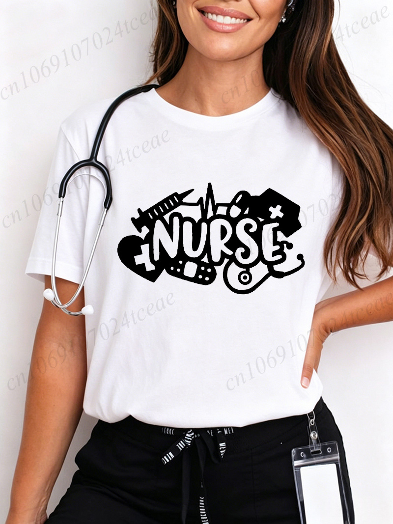 Love Nurse Women's Tee Tshirt  - Summer Loving Clothing ulasan dan harga