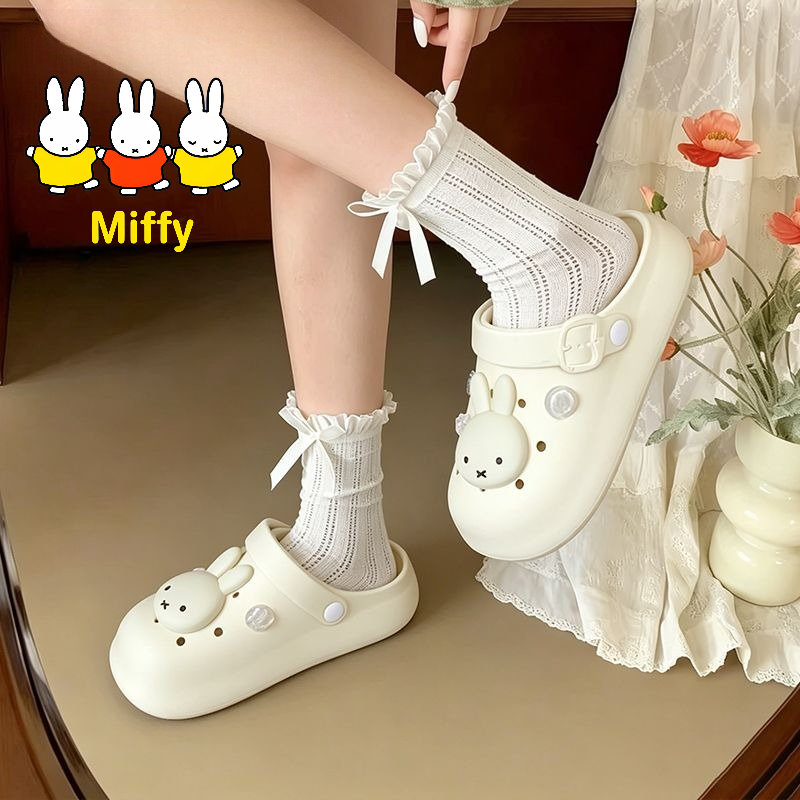 Kawaii Miffy Slippers Cute Car - Summer Away Clothing ulasan dan harga