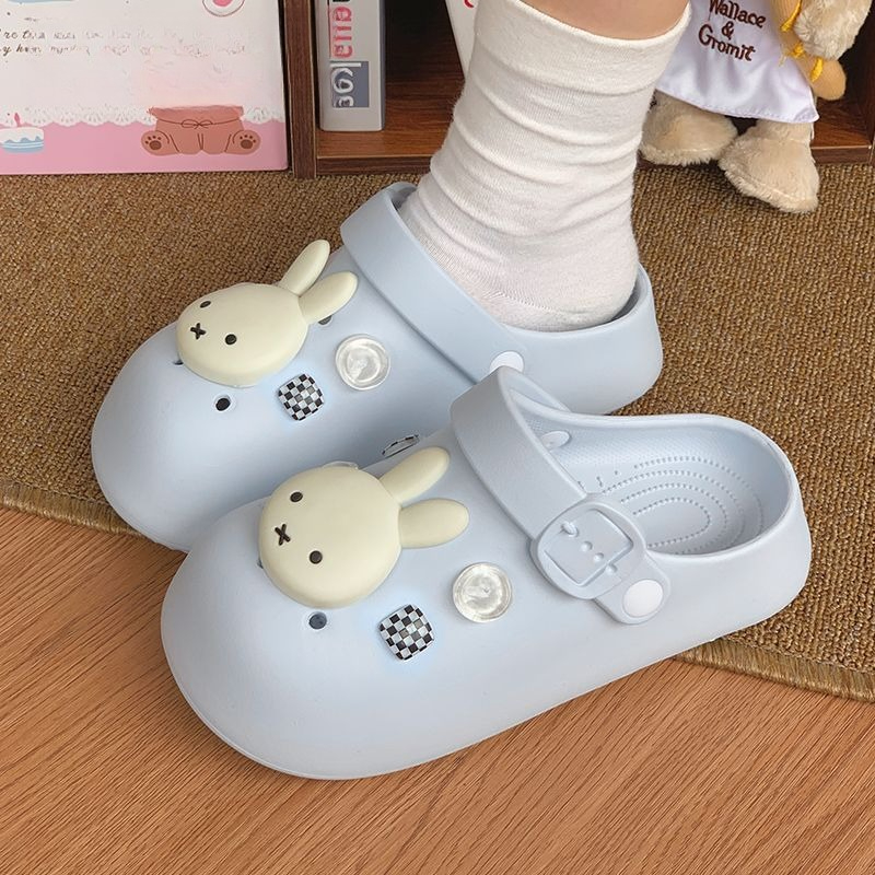 Kawaii Miffy Slippers Cute Car - Summer Away Clothing ulasan dan harga