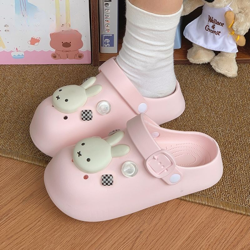 Kawaii Miffy Slippers Cute Car - Summer Away Clothing ulasan dan harga