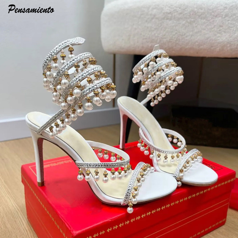 Luxury Rhinestones Pearls Tass - Summer Clothing Collection ulasan dan harga
