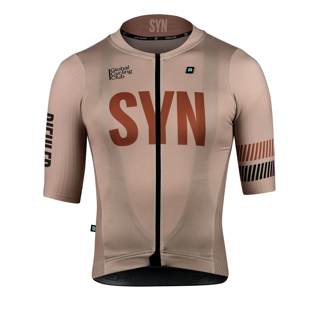SYN Brown Cycling Clothing men - Summer Clothing Sale Men ulasan dan harga