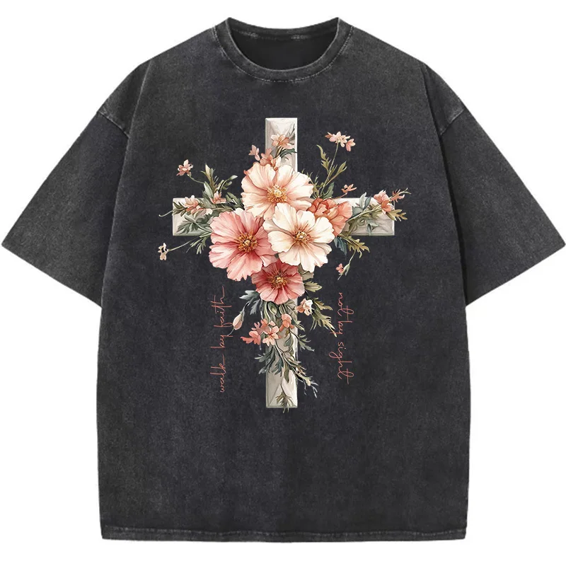 Floral Christian Shirts Jesus  - Summer Clothing Quotes ulasan dan harga