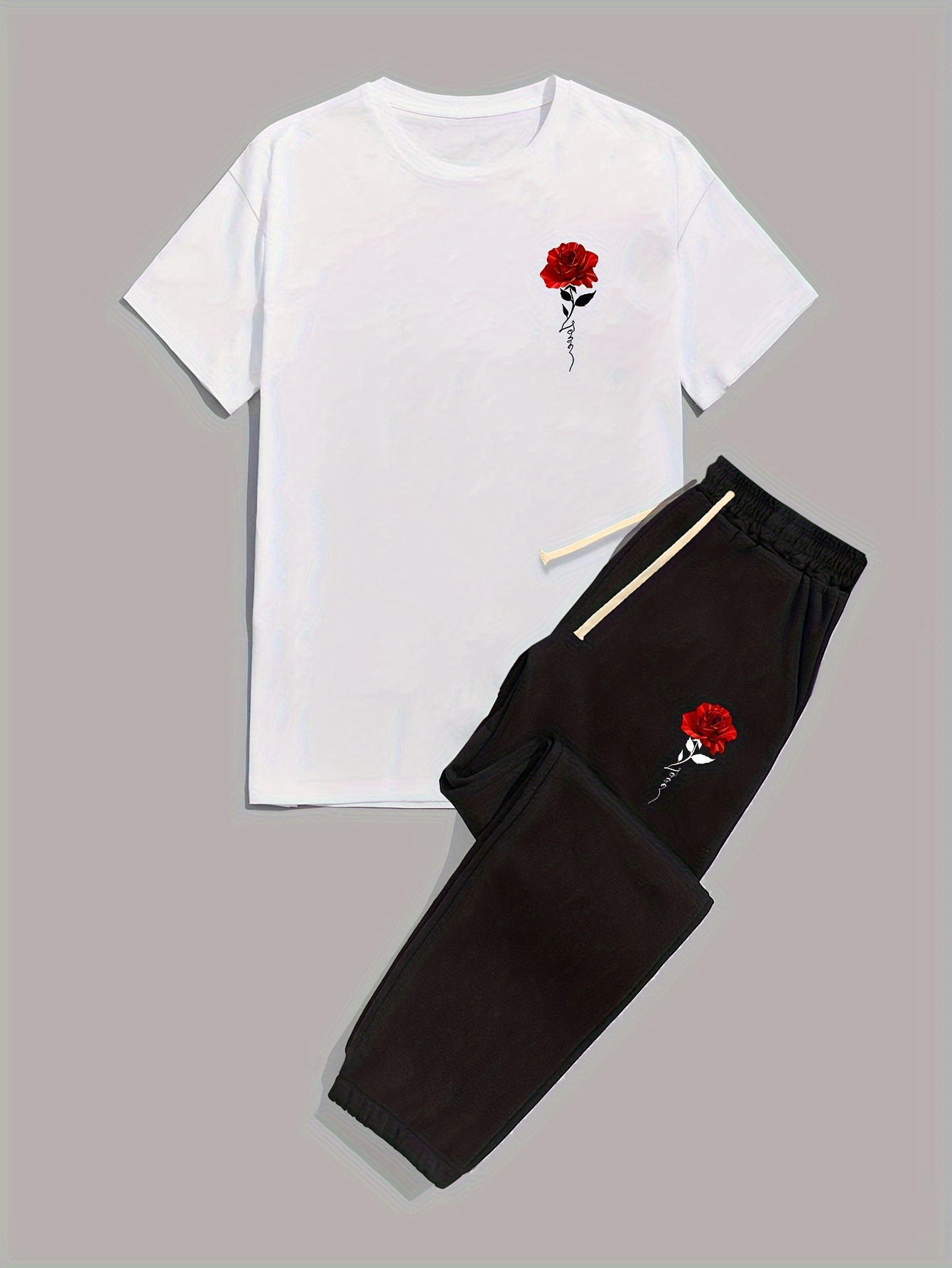 Men's fashion new summer rose  - Summer Rose Clothing ulasan dan harga