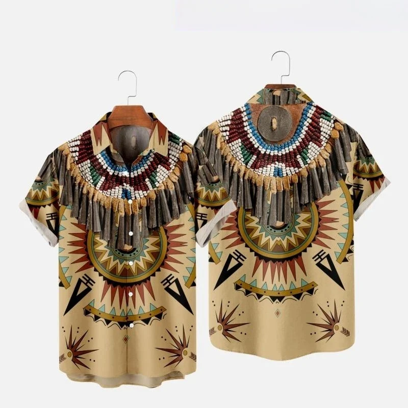 Indian Ethnic Style 3D Print B - Indian Summer Vintage Clothing ulasan dan harga