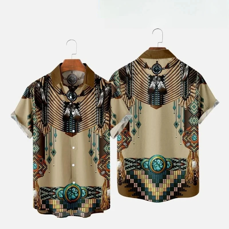 Indian Ethnic Style 3D Print B - Indian Summer Vintage Clothing ulasan dan harga