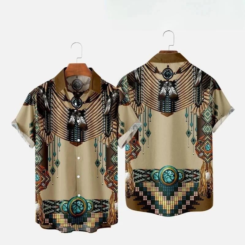 Indian Ethnic Style 3D Print B - Indian Summer Vintage Clothing ulasan dan harga