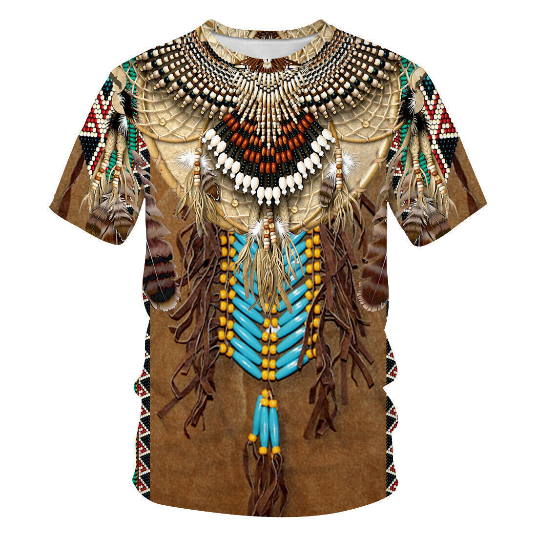 Indian Ethnic Style 3D Print T - Indian Summer Vintage Clothing ulasan dan harga