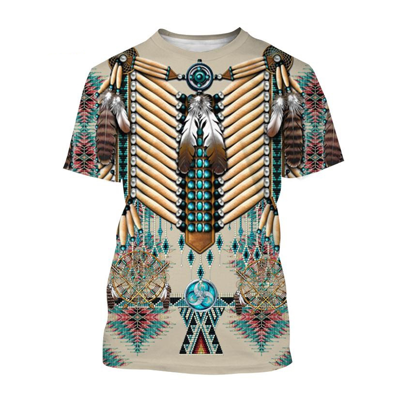 Indian Ethnic Style 3D Print T - Indian Summer Vintage Clothing ulasan dan harga