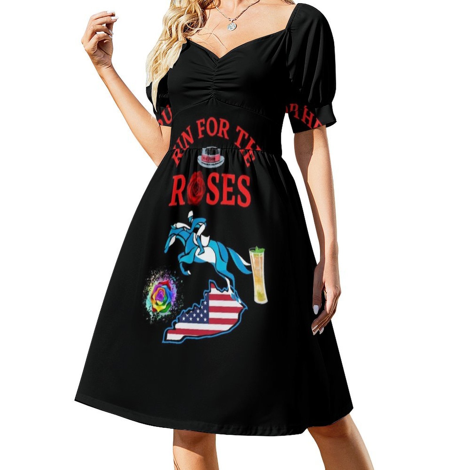 Run For The Roses Women's Stre - Summer Rose Clothing ulasan dan harga