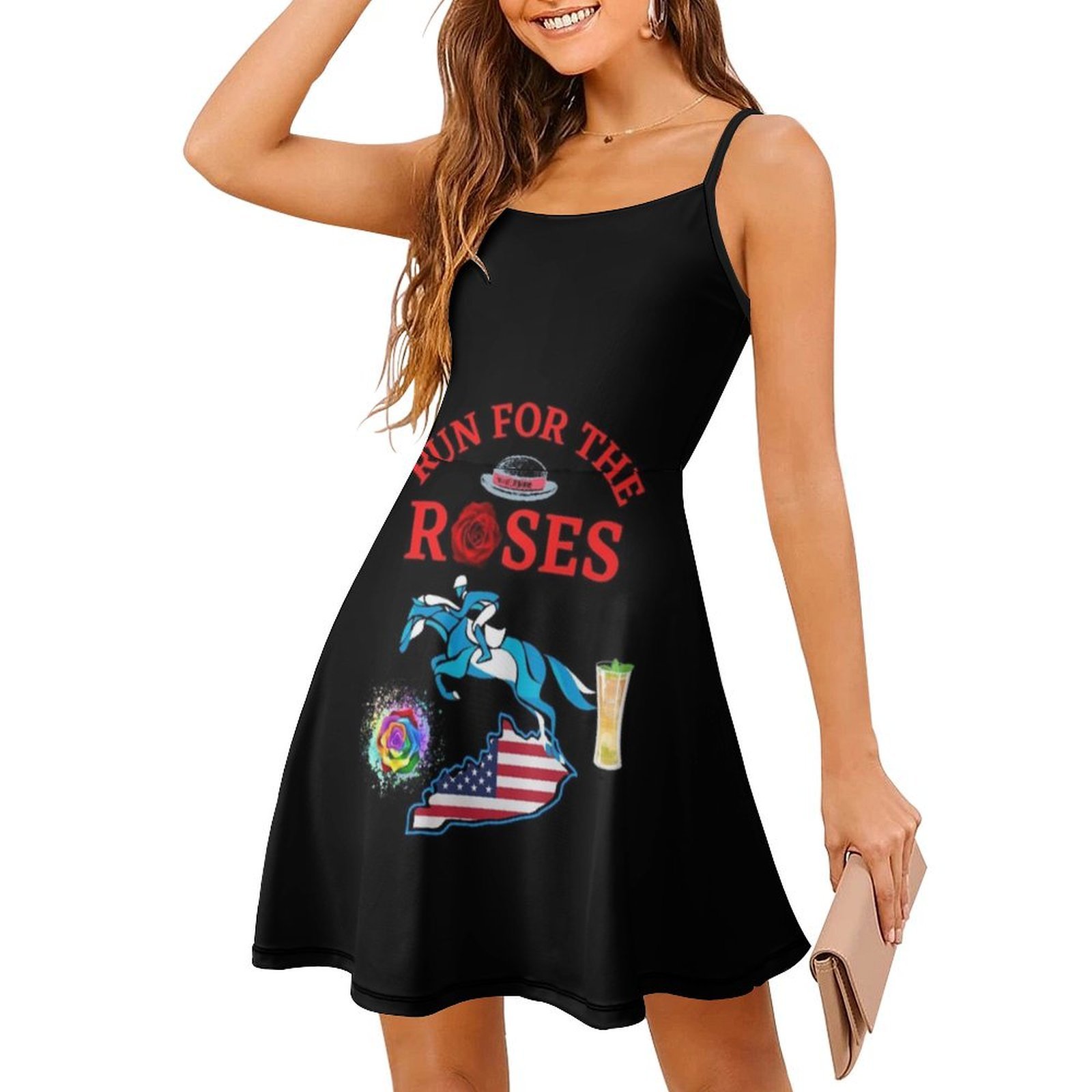 Run For The Roses Women's Stre - Summer Rose Clothing ulasan dan harga